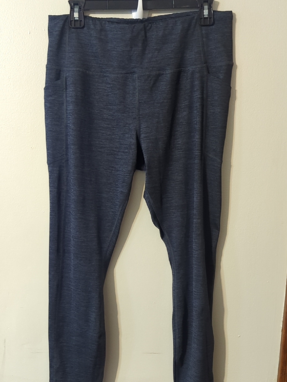 Avia Heathered Charcoal Active Top